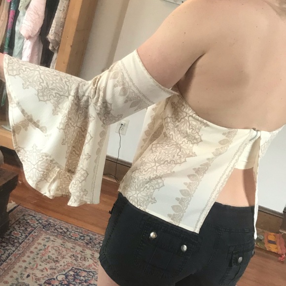 Strapless boho blouse a Calin - Picture 9 of 10